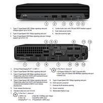 HP | Grade B | EliteDesk 800 G6 | i5-10500T | 16GB | 256GB SSD | Intel UHD Graphics 630 | WiFi | W11 Pro | HP Renewed