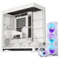 HAVN HS 420 VGPU PC-Gehäuse + PHANTEKS Glacier One 420D30 X2 DRGB AiO Wasserkühlung - 420mm, weiß