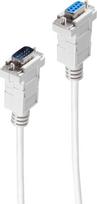 shiverpeaks BASIC-S 9 Pol Sub-D Kabel, Stecker - Kupplung 3.0 m, 9 Pol Sub-D Stecker - 9 Pol Sub-D Kupplung, Schnapp- - 10 Stück (BS78045-3)