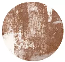 Apvalus kilimas Rustic Copper, 200 cm
