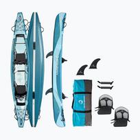 Dvivietė pripučiama baidarė SPINERA Molveno 430 teal/white/grey