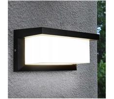 LED lauko sieninis šviestuvas NEELY LED/12W/230V IP54 juodas