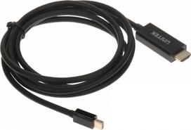 Unitek ADAPTER HDMI-W/DP-MINI-W-2M HDMI, Mini DisplayPort - 4K UHD UNITEK