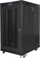 Lanberg | Rack cabinet 19" free-standing 22U/800x1000 (flat pack) with mesh door | FF01-8022-23BL | Black FF01-8022-23BL | 5901969440294