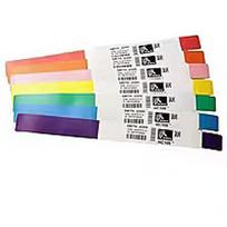 Zebra Z-BAND ULTRASOFT 1X11IN COATED WRISTBAND 175/ROLL 6/BOX PURPLE 10015355-PUK