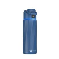 WaterH BOOST Chug Lid smart water bottle, 710 ml, Magnetite Blue (B003-24OZ-MB)