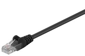 Goobay 68648 networking cable, Black, 20 m, Cat5e, U/UTP (UTP)