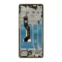 Motorola  G85 LCD Display + Touch Unit + Front Cover, Olive Green (Service Pack)
