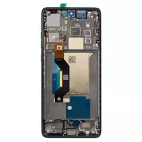 Motorola  Edge 60 Fusion LCD Display + Touch Unit + Front Cover Amazonite (Service Pack)