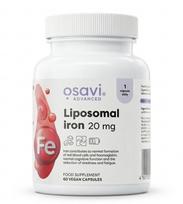 Iron 20 mg – Liposominė geležis maksimaliam pasisavinimui | Osavi (60 kapsulių)