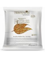 Skin System kietas vaškas granulėmis depiliavimui be juostelių SkinSystem Brazilian Pebbles Wax No Strips Honney800g