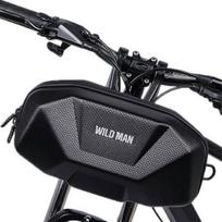 Wildman „WildMan“ dviračio rėmo krepšys „WILDMAN X9“, dviračio laikiklis, juodas