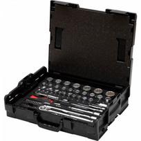 Wiha Wiha socket wrench and bit set 1/ 4 and 1/ 2, 60 pieces (with 2 ratchets