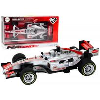 LEAN Toys Lenktyninis sportinis automobilis su 1:9 pavara sidabrinis su garsais
