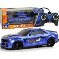 LEAN Toys Remote Controlled Sports Car 1:24 Racing Blue Tinted Windows