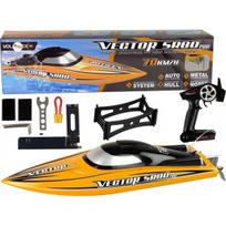 LEAN Toys Łódź Motorboat R/ C Brushless ARTR SR 80 PRO 74 km/ h Yellow
