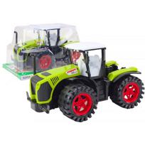 LEAN Toys Farm didelis žemės ūkio traktorius su frikcine pavara, žalias