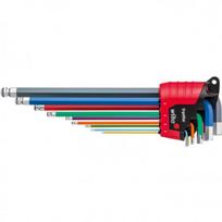 Wiha Wiha L-key set in ErgoStar holder, screwdriver (multi-colored, 9 piece