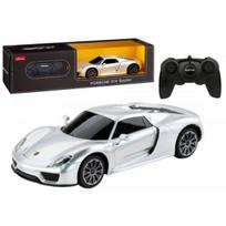 RASTAR RC Sports Car 1:24 Remote Controlled Porsche 918 Spyder Silver