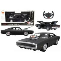 RASTAR RC Car 1:16 Remote Control Dodge Charger R/ T Opening Elements Black