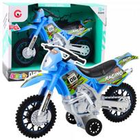LEAN Toys Motocross Off-Road Drive Lights Sounds Blue