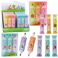 LEAN Highlighter Set Pink Blue Animal Motif Two Tips 3pcs