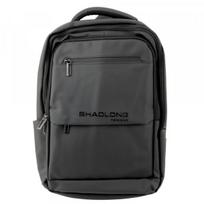 LEAN City Business kuprinė su USB jungtimi, nešiojamojo kompiuterio kišenė, juoda, 16L, 41cm