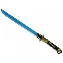 LEAN Toys Glowing Blue Samurai Sword Battle Weapon