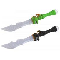 LEAN Toys Lightsaber, Dinosaur-Shaped Handle, Green
