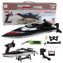 LEAN Toys Boat Motorboat FT012 Remote Controlled RC Black 50km/ h 2.4G