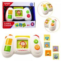 LEAN Toys Interactive Educational Pad Console with Cards, Lights, and Sounds