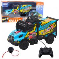 LEAN Toys RC Truck Remote Controlled Car Illuminated Turquoise Body