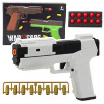 LEAN Toys Toy Gun Foam Cartridges Ammunition Shells White