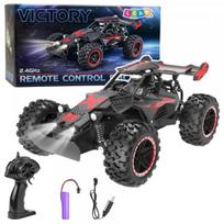 LEAN Toys Remote Controlled RC Car Off-Road Red 1:18 20 km/ h