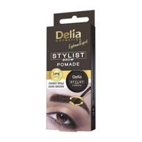 Delia Delia Eyebrow Expert antakių pomada, tamsiai ruda