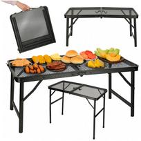 LUARO turistinis stalas kempingo maitinimo sulankstomas stalas 80 x 40 x 66 x 37 cm