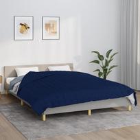 Sunki antklodė mėlynos spalvos 200x230cm audinys 13kg