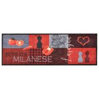 Virtuvės kilimas 60x300cm plaunamas su pomidorais