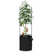 Atrama pomidorams su augalų maišeliais 6vnt 116cm plienas/PP