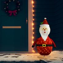 Kalėdinė dekoracija Kalėdų Senelis 120cm audinys LED