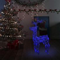 Kalėdų dekoracija elnias 60x16x100cm akrilas 90 LED lempučių