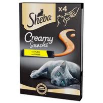 Kreminis skanėstas katėms SHEBA, su vištiena, 4 x 12 g