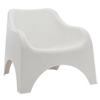 Plastikinė kėdė lauko NUVOLA, 79,5 x 81 x 76 cm, baltos sp.