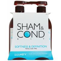 Plaukų priežiūros priemonių rinkinys Saryna KEY Softness & Definition Duo CC0500SCDU, garbanotiems plaukams, 2 x 500 ml