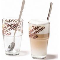 Leonardo Leonardo 2 stiklinių su šaukšteliais rinkinys Latte Solo - Leonardo (L-042