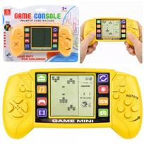 LEAN Toys Electronic Game Console Tetris Portable LCD Yellow