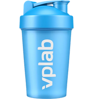 VPLab Nutrition Shaker with blender ball, Cyan, 500 ml