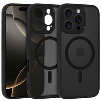 Full Matte Mag Cover do Xiaomi Redmi Note 15 Pro 4G juodos spalvos