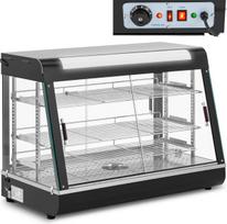 Royal Catering Reguliuojama šildymo spintelė maisto pateikimui 3 lentynos 1600W 150L