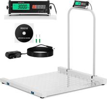 Steinberg Systems Platforminės sandėliavimo svarstyklės 100 x 95 cm LCD RS232 300 kg / 100 g